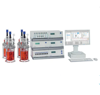 德國(guó)艾本德Eppendorf,DASGIP? Parallel Bioreactor System, 適用細(xì)胞培養(yǎng)，最大 50?sL/h 通氣, 12 罐體系統(tǒng)，臺(tái)式罐體